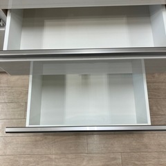 ニトリ　二枚扉レンジボードの画像