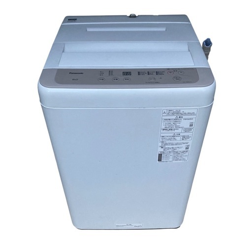 【ジ1216-09】綺麗な一品がお手頃価格‼️Panasonic 全自動電気洗濯機 NA-F60B14 2021年製 6kg