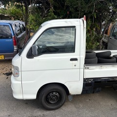 値下げ‼️ハイゼットトラック28万‼️                  5速　2WD  パワステ　エアコン                           車検2年付き‼️早い者勝ち‼️の画像