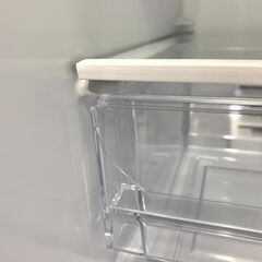 25C590_ジC AQUA アクア ノンフロン冷凍冷蔵庫 AQR-13M 2ドア 2022年製 126L 単身 一人暮らし 現状品 中古の画像