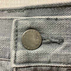 GJ JEANS グレー ストレートデニムの画像