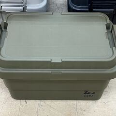 【リサイクルショップどりーむ荒田店】No.5634 収納 アウトドア オリーブ 頑丈 カーキ キャンプ 収納家具の画像