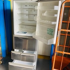 MITSUBISHI 三菱　ノンフロン冷凍冷蔵庫　MR-K406T-T形　401L 2006年製　動作確認済みの画像