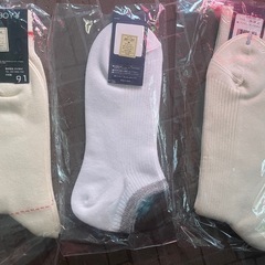 靴下 ソックス PLAYBOY プレイボーイ 25~28cm Lサイズ ホワイトの画像