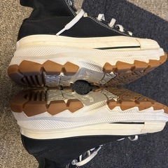 コンバース厚底スニーカー24センチの画像