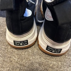 コンバース厚底スニーカー24センチの画像