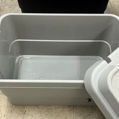 【リサイクルショップどりーむ荒田店】No.5638 収納 アウトドア オフホワイト 頑丈 キャンプ グレー 収納家具の画像
