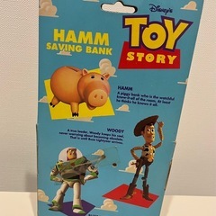 トイストーリー TOY STORY Hamm ハム 貯金箱 レア フィギュアの画像