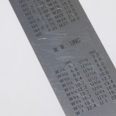 ※お引き取り先決定済み※シンワ測定　ステンレス　１ｍ直定規　１０００ｍｍ定規　若干汚れなどあり　【非対面取引です】の画像