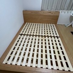 ベッドフレーム　ダブル　すのこ　Granz の画像