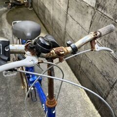 【相談中・新規受付停止します】20インチ自転車。折りたたみ自転車・サビがありますが乗れます。引き取りに来てくれる方に。の画像