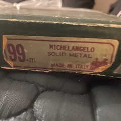 【イタリア製 高級金属製】チェスセットの画像