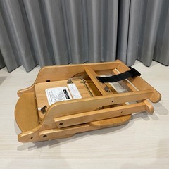 澤田木工所 木製 ローチェア ベビーチェア スタンダード 子ども椅子  折りたたみ可能 ナチュラルの画像