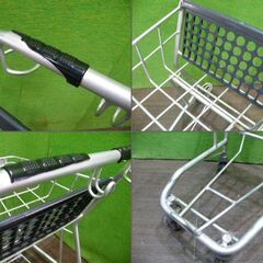 【ベストンサービス】ショッピングカート ２台セット◆買い物カート■T-368の画像