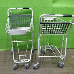 【ベストンサービス】ショッピングカート ２台セット◆買い物カート■T-368の画像