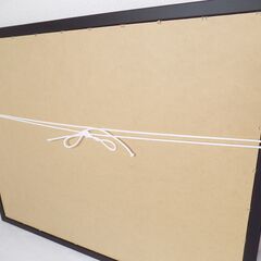 【わけあり未使用品】平山郁夫　額装複製アートポスター ＜流沙浄土変＞ オフセット印刷画　シルクロード夕焼け　巾683mm　高さ534mm　厚15mm　※異物の混入あり　【非対面取引です】　　　の画像