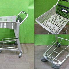 ショッピングカート ２台セット◆買い物カート■T-369の画像