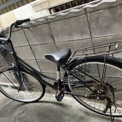 【相談中・新規受付停止します】26インチのママチャリ。サビがありますがメンテナンスして使いたい方へ。引き取りに来れる方へ。の画像