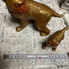 親子猿の置物
の画像