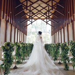 ウエディングドレス ベール 2点セットの画像