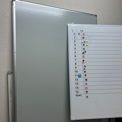 壁掛けホワイトボードの画像