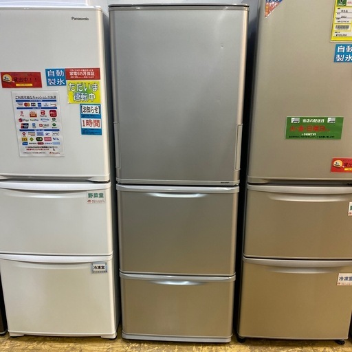 12/25値下げしました??両開き?SHARP 2019年製 350L冷蔵庫 SJ-