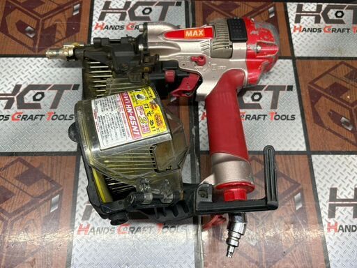 【中古】マックス MAX HN-65N1 釘打機 スーパーネイラ 65mm 本体のみ【ハンズクラフト佐賀】