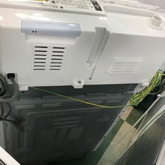 ジャングルジャングル貝塚店　洗濯機　シャープ　リサイクル　上開き　穴無し槽　節水　35kg ヒーター乾燥　ブラウン系　自動槽洗い　貝塚市　二色浜の画像