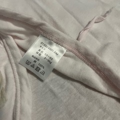 ピンク肌着50-60の画像