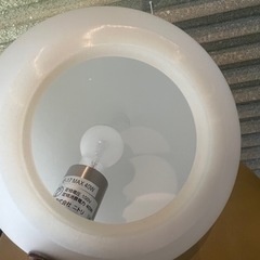 ニトリ　テーブルランプ　ボールランプ　丸の画像