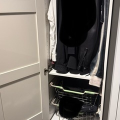 IKEA ワードローブホワイト
の画像