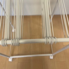 【値下げ中！】スラックスハンガーラック(ホワイト)の画像