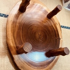 最終値下げ‼️ 格安‼️華麗‼️
一枚板高級ダイニングテーブル　高級座卓の画像