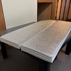 こたつ＋こたつ布団＋ホットカーペット＋アルミクッションセットの画像