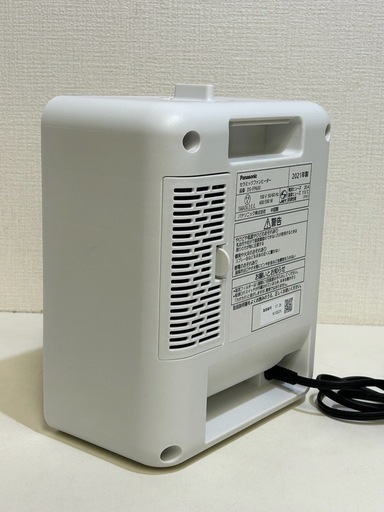 Panasonic セラミックファンヒーター DS-FP600 足元ヒーター 2021年製