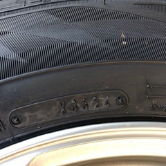 アルミホイール•スタッドレス4本セットの画像