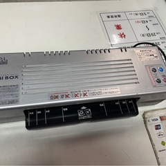 Nakabayashi　ナカバヤシ　パーソナルラミネータ　LAMI BOX　PLB-A4　ラミネート　事務　A4　写真　稼働確認済　中古　③の画像