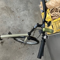 Classic Mimugo FDB20K 折りたたみ自転車 サンドベージュの画像