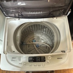 2021年製 山善　5kg 洗濯機の画像