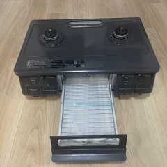 パロマ　ガスコンロ　都市ガス　2022年製 PA-S45B-R ガステーブル  の画像