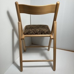 フォールディングチェア　リメイク　ダイニングチェア　折り畳み　イスの画像