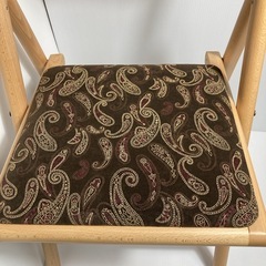 フォールディングチェア　リメイク　ダイニングチェア　折り畳み　イスの画像