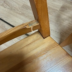 椅子　イス　二脚　IKEA ガタ、ゆるみ、傷の画像