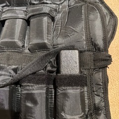 ボディメーカーウエイトベストオモリ付きの画像