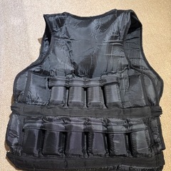 ボディメーカーウエイトベストオモリ付きの画像