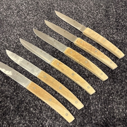 ICEL ストア イセル ウッドハンドル テーブルナイフ ディナーナイフ