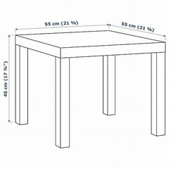 IKEA  　　サイドテーブル白 　の画像