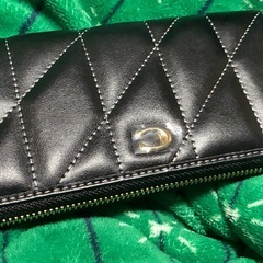 コーチ　ブラック　長財布の画像