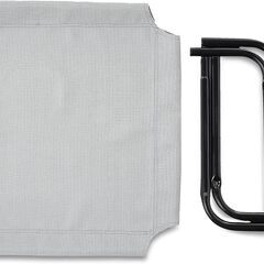 新品　複数在庫　Amazon Basics　ペットベッド 脚つきコット型 メッシュ 71 x 53 x 18cm XSサイズ グレーの画像