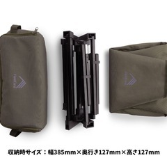 ワークマン　汚れが落ちやすいローチェア
の画像